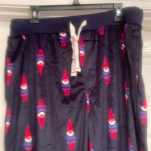 Men’s Gnome Sleep Pants. Sz XL